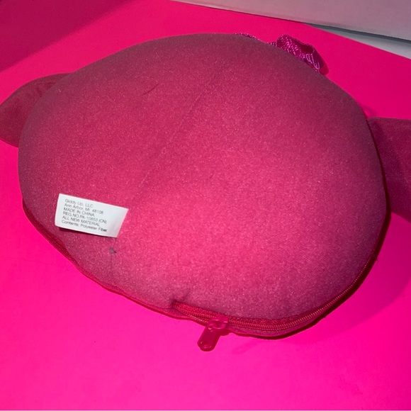 Sanrio My Melody Face Cushion Pillow Decor/Tablet Holder Pink Doll - Picture 3 of 11